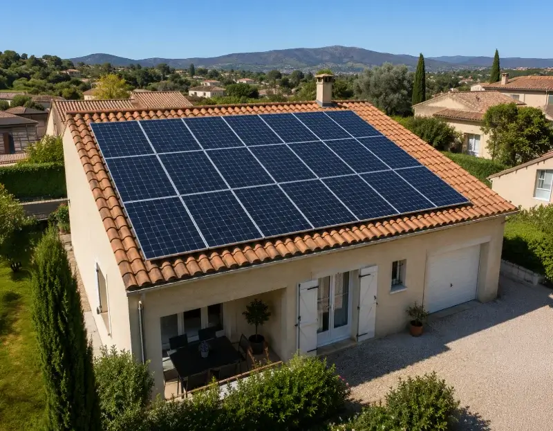 Prime à l'autoconsommation panneaux solaires Estrablin — aide financière de l'État